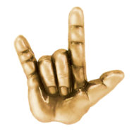 ASL Gold Pin