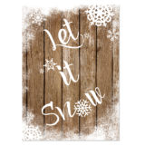 Let It Snow Christmas Card